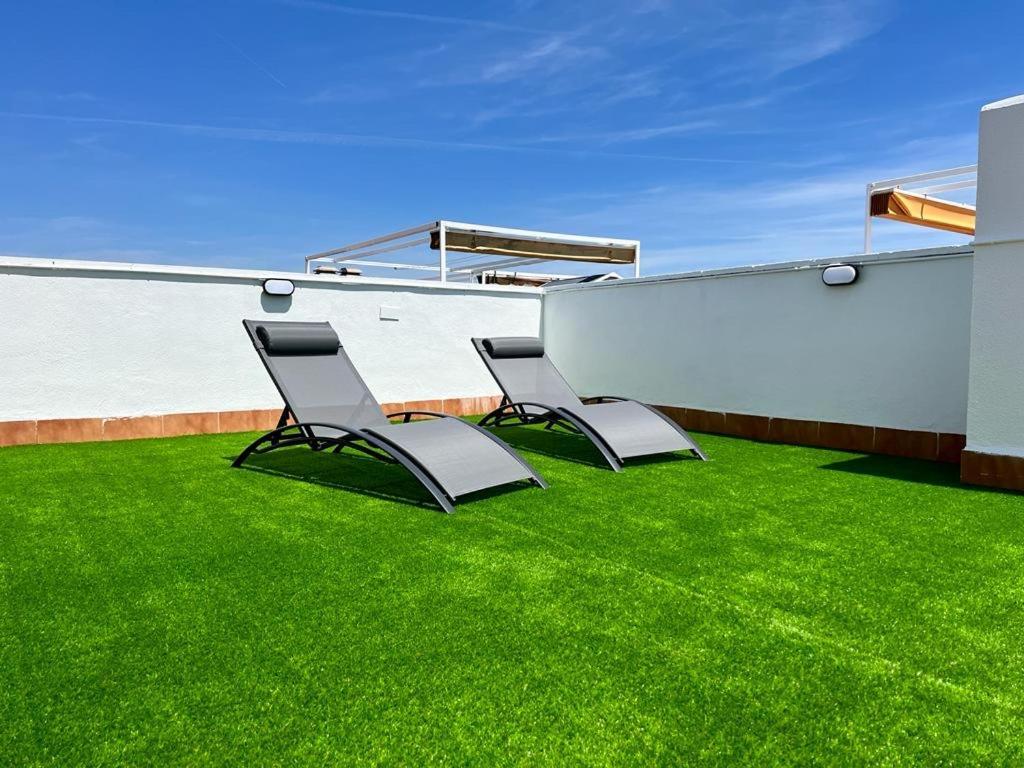 Vistas Al Mar Playa Eucaliptus, Con Solarium Privado Lejlighed L'Eucaliptus Eksteriør billede